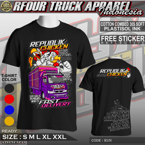 Detail Kaos Gambar Mobil Truk Nomer 43