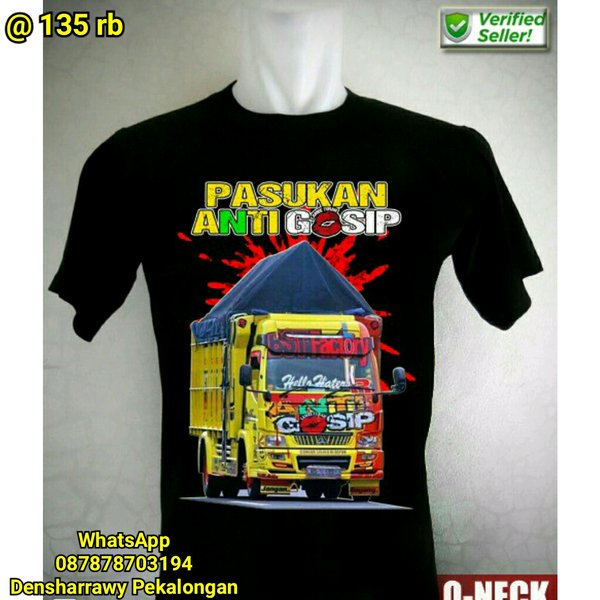 Detail Kaos Gambar Mobil Truk Nomer 51