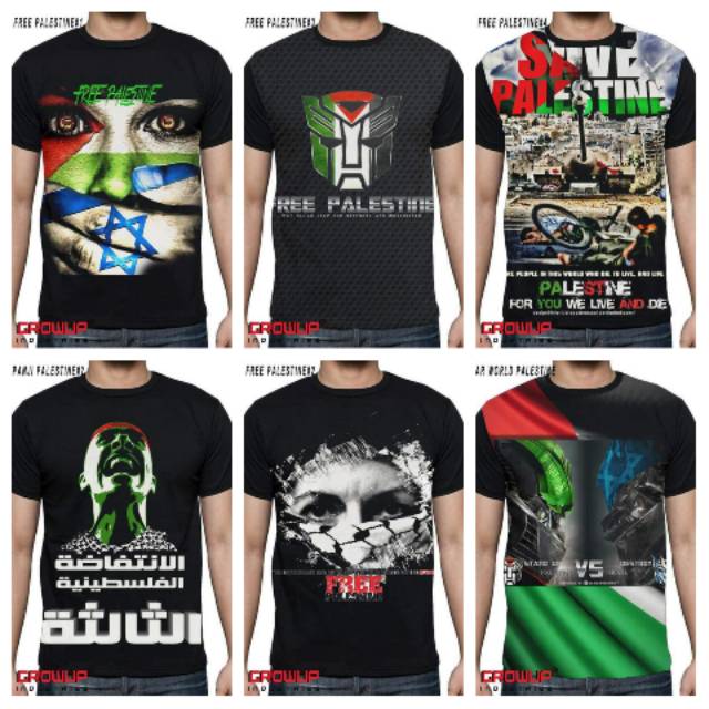 Detail Kaos Gambar Palestina Nomer 22