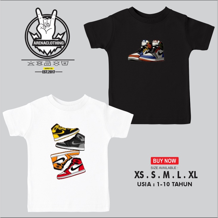 Detail Kaos Gambar Sepatu Nomer 34