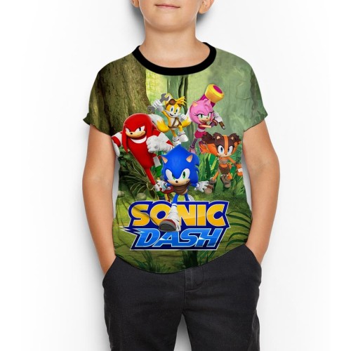 Detail Kaos Gambar Sonic Nomer 40