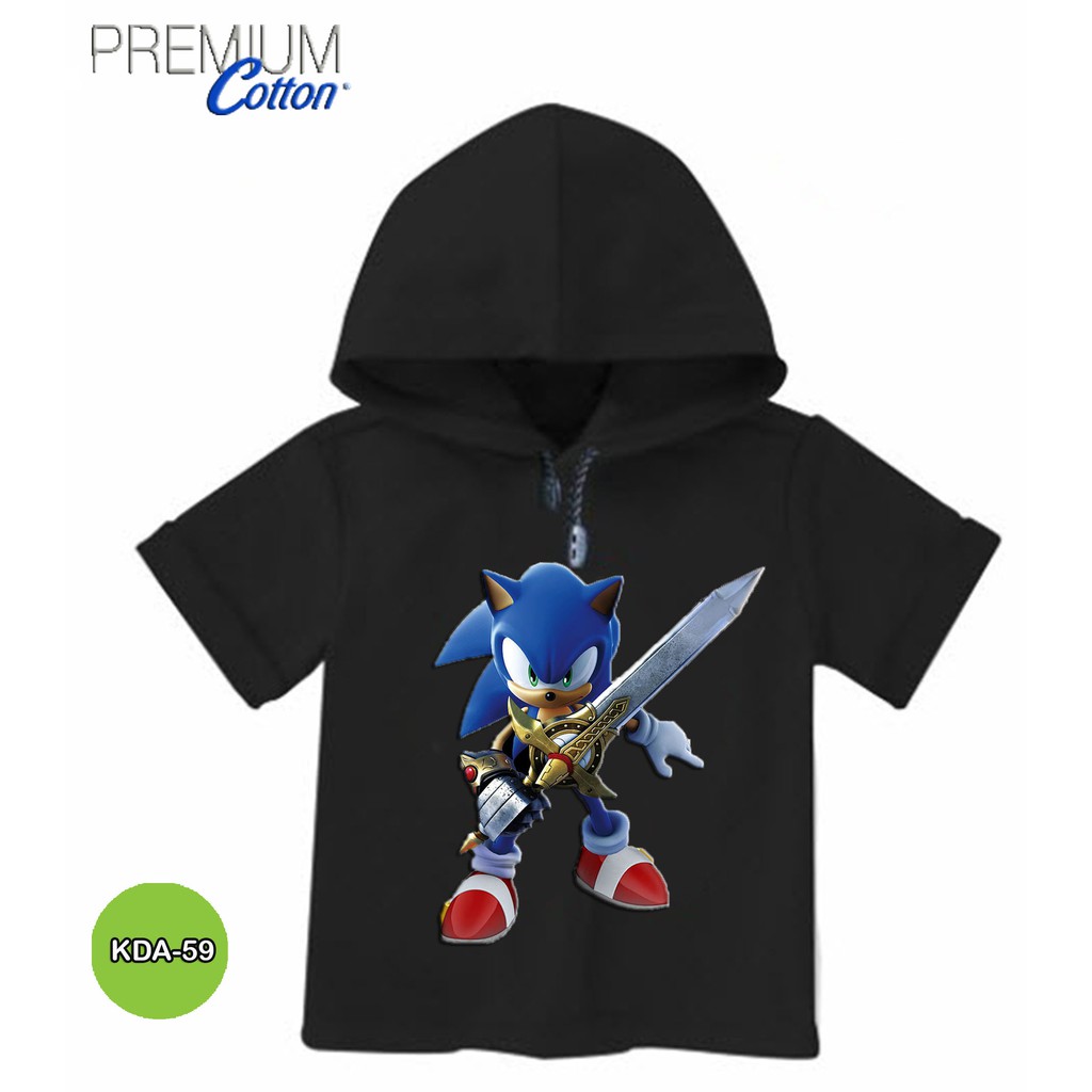 Detail Kaos Gambar Sonic Nomer 55