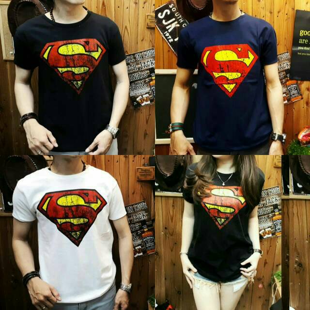 Detail Kaos Gambar Superman Nomer 2