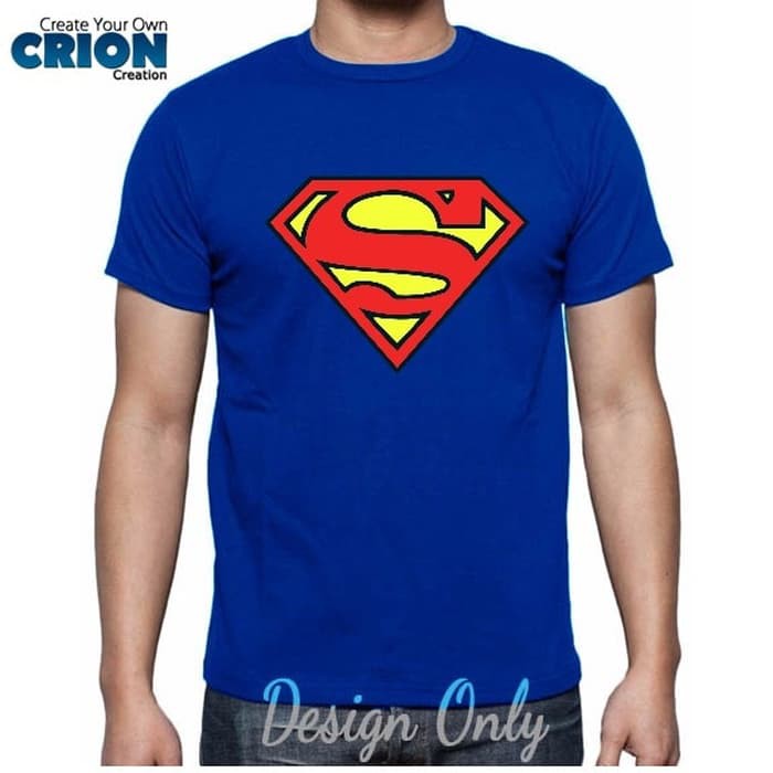 Detail Kaos Gambar Superman Nomer 16