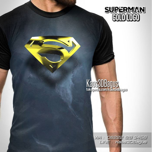 Detail Kaos Gambar Superman Nomer 54