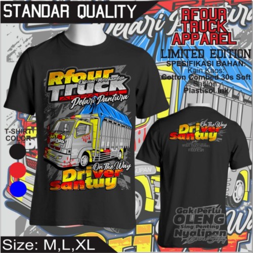 Detail Kaos Gambar Truk Nomer 22