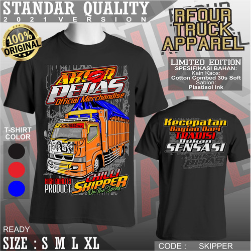 Detail Kaos Gambar Truk Nomer 31