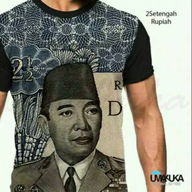 Detail Kaos Gambar Uang Rupiah Nomer 3