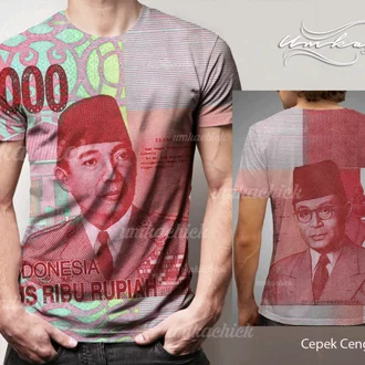 Detail Kaos Gambar Uang Rupiah Nomer 28