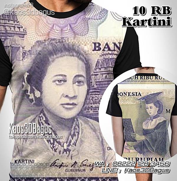 Detail Kaos Gambar Uang Rupiah Nomer 31