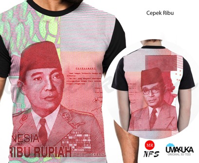 Detail Kaos Gambar Uang Rupiah Nomer 33