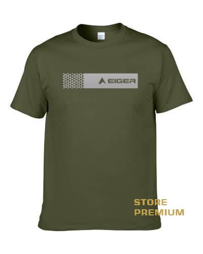 Detail Kaos Hijau Army Nomer 43