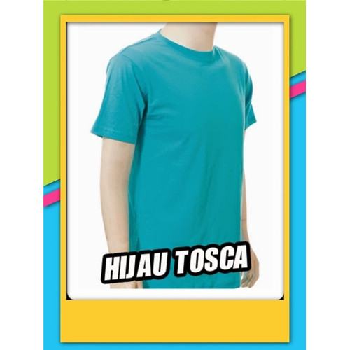 Detail Kaos Hijau Tosca Nomer 22