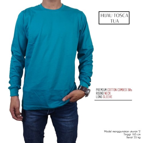 Detail Kaos Hijau Tosca Nomer 35