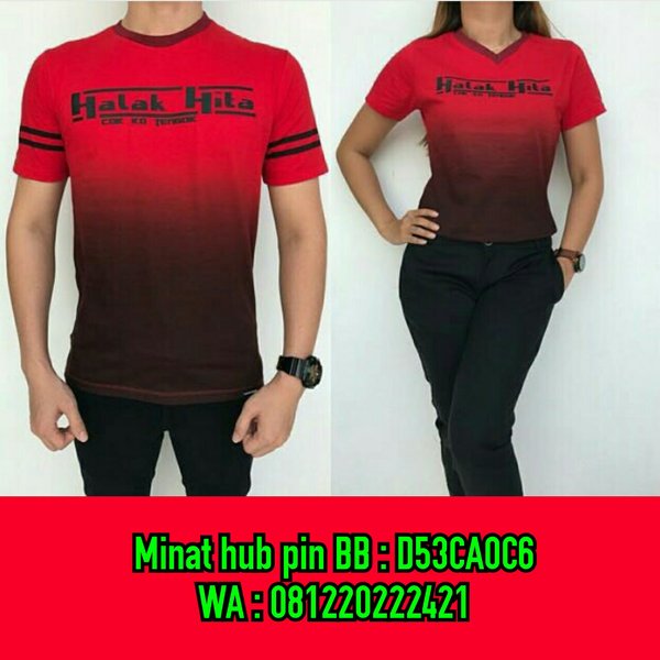 Detail Kaos Hitam Merah Nomer 38