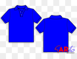 Detail Kaos Kerah Polos Biru Dongker Depan Belakang Nomer 15