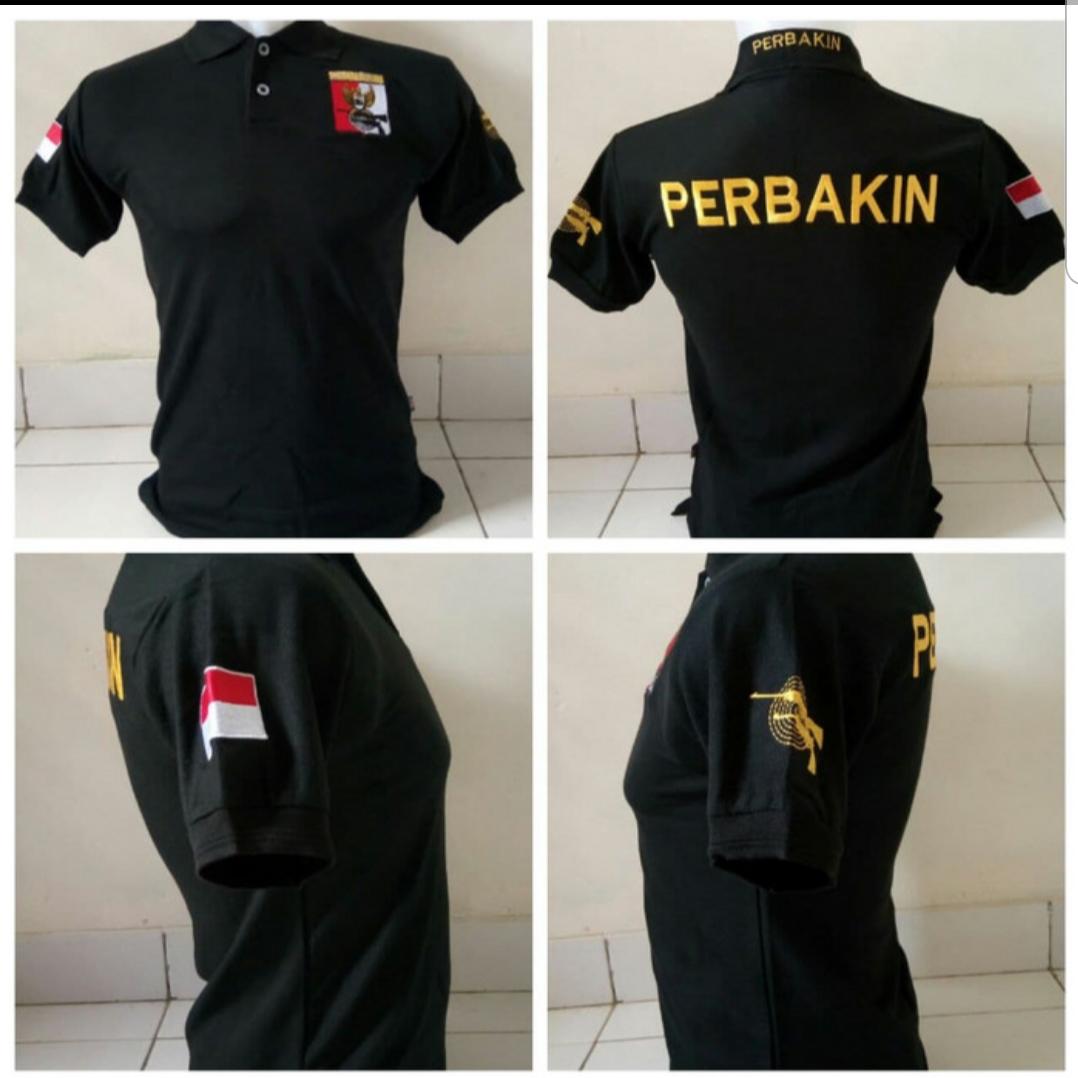 Detail Kaos Kerah Polos Depan Belakang Nomer 52