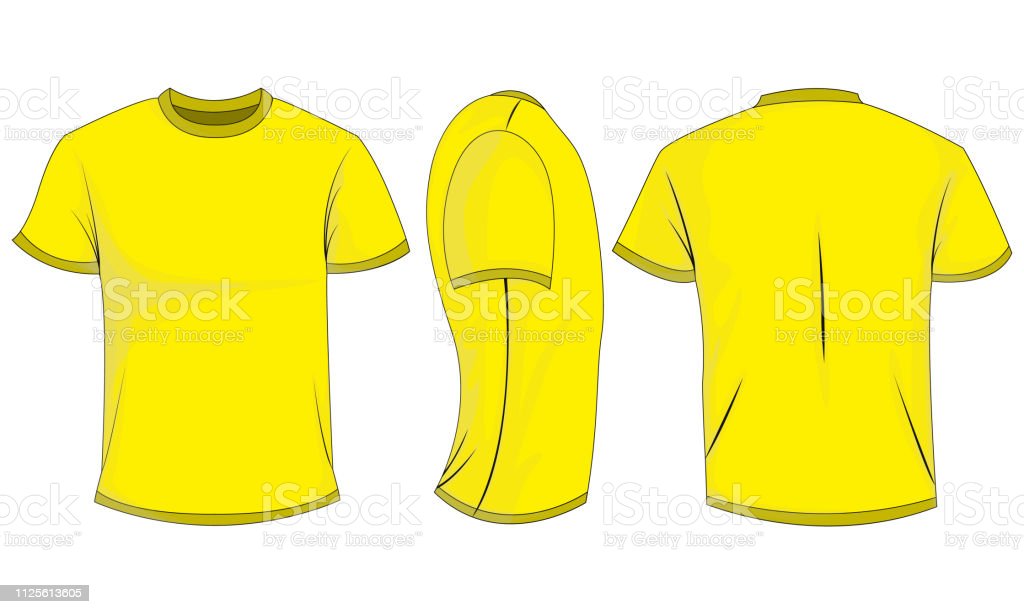 Detail Kaos Kuning Depan Belakang Nomer 14