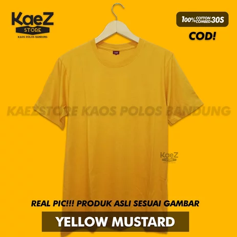 Detail Kaos Kuning Depan Belakang Nomer 43