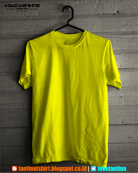 Detail Kaos Kuning Polos Depan Belakang Nomer 18