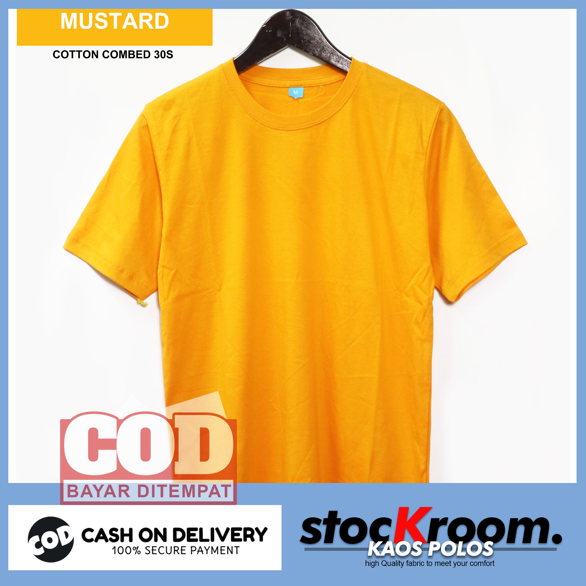 Detail Kaos Kuning Polos Depan Belakang Nomer 26