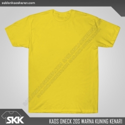 Detail Kaos Kuning Polos Depan Belakang Nomer 42