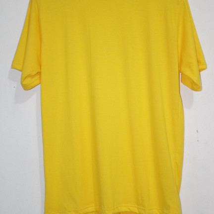 Detail Kaos Kuning Polos Depan Belakang Nomer 52