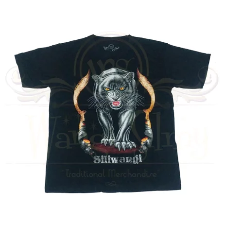 Detail Kaos Macan Putih Nomer 45