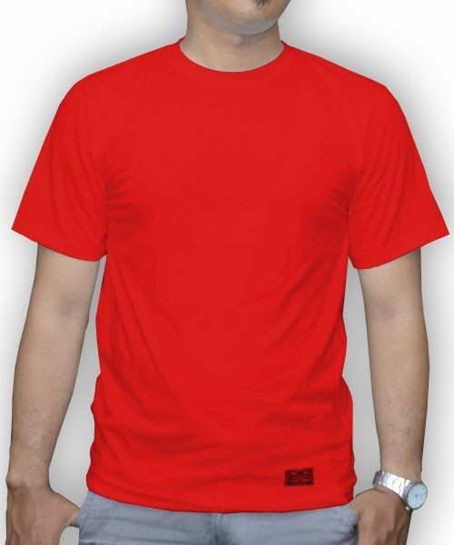 Detail Kaos Merah Belakang Nomer 8