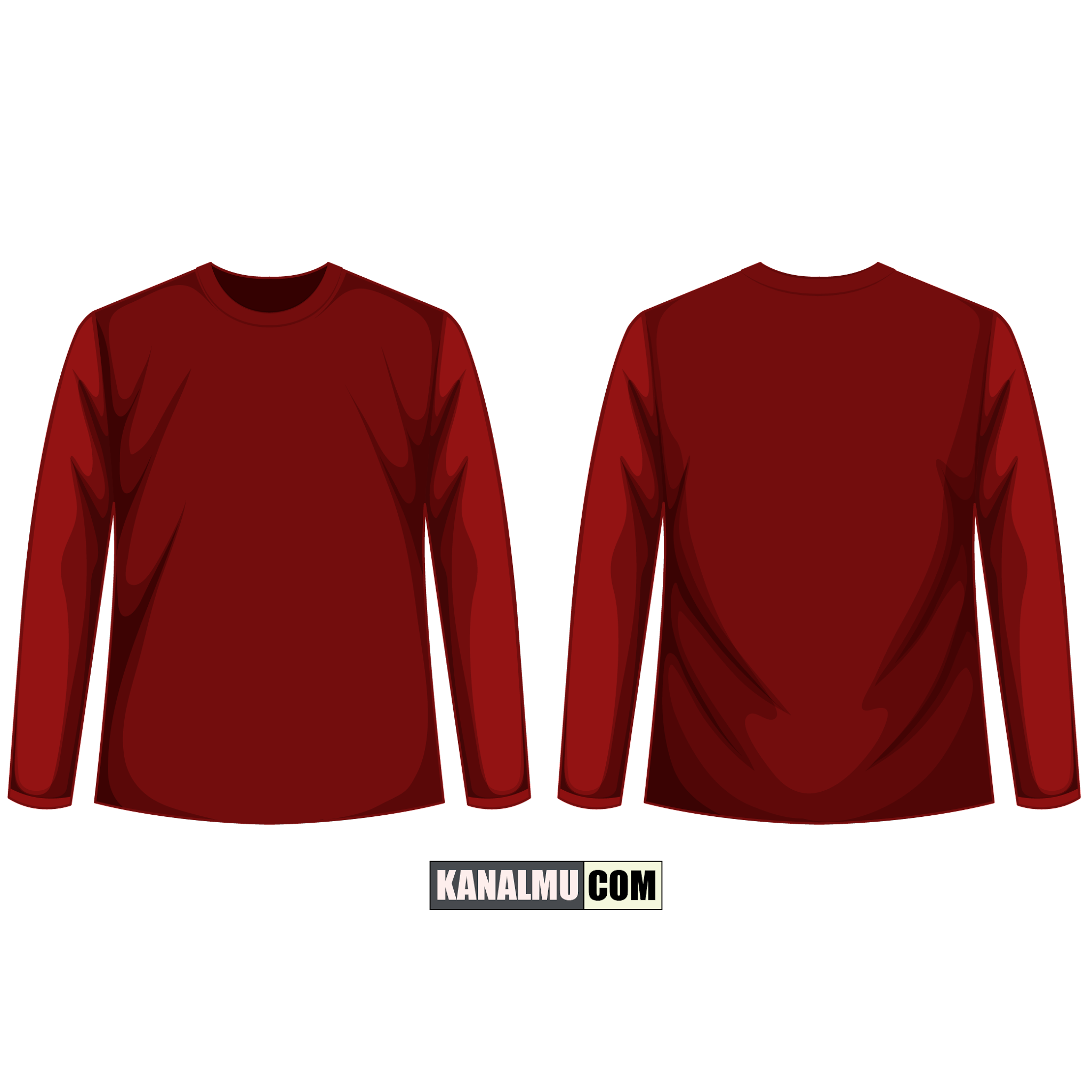 Detail Kaos Merah Hitam Depan Belakang Nomer 16