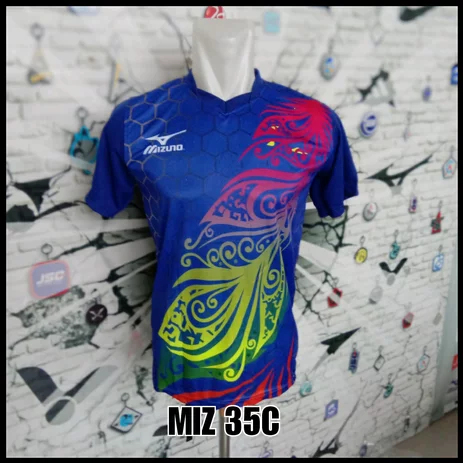 Detail Kaos Mizuno Batik Nomer 46