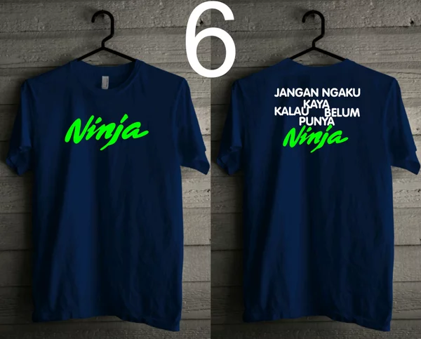 Detail Kaos Ninja Kata Kata Nomer 13