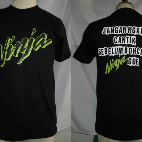 Detail Kaos Ninja Kata Kata Nomer 20