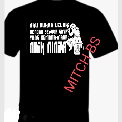 Detail Kaos Ninja Kata Kata Nomer 34