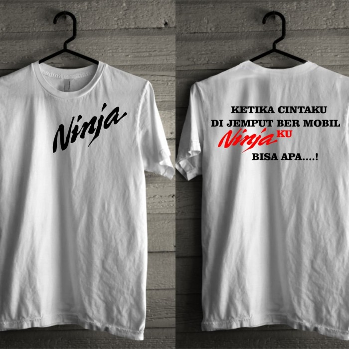 Detail Kaos Ninja Kata Kata Nomer 40