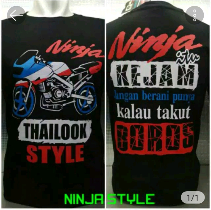 Detail Kaos Ninja Kata Kata Nomer 47