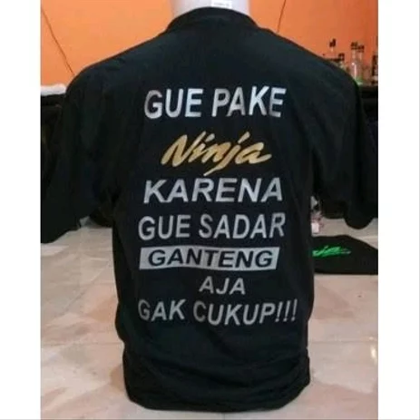 Detail Kaos Ninja Kata Kata Nomer 56