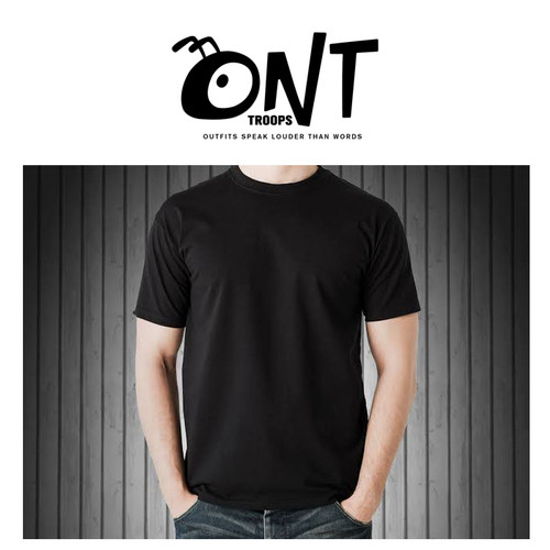 Detail Kaos Oblong Hitam Nomer 40