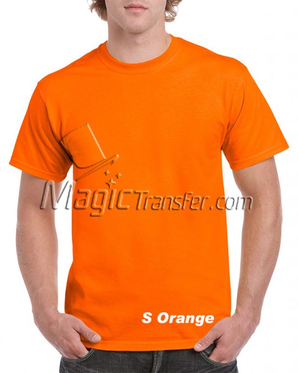 Detail Kaos Orange Polos Depan Belakang Nomer 20