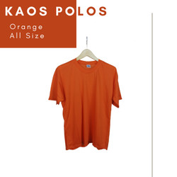 Detail Kaos Oren Polos Nomer 41