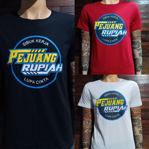 Detail Kaos Pejuang Rupiah Nomer 19