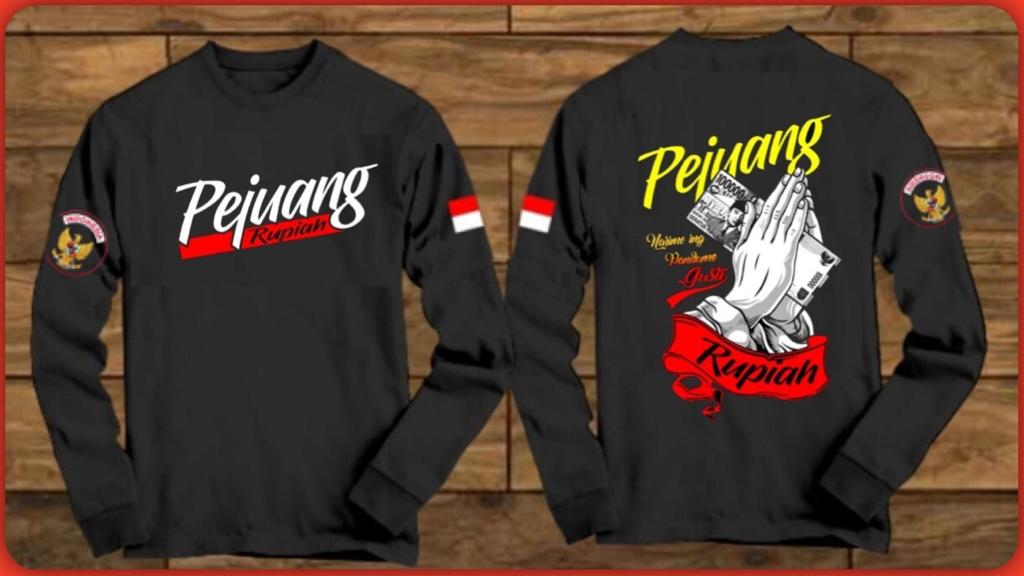 Detail Kaos Pejuang Rupiah Nomer 24