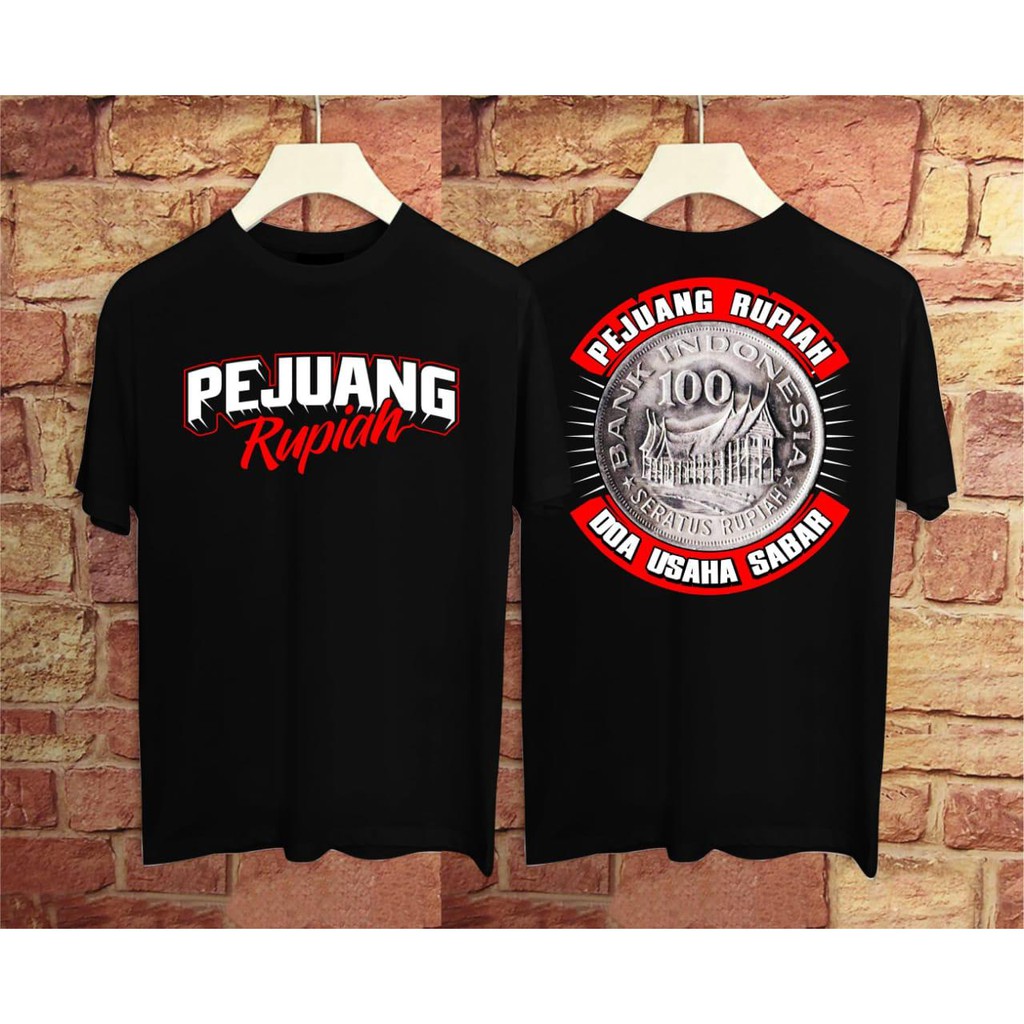 Detail Kaos Pejuang Rupiah Nomer 4