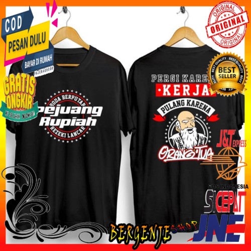 Detail Kaos Pejuang Rupiah Nomer 33