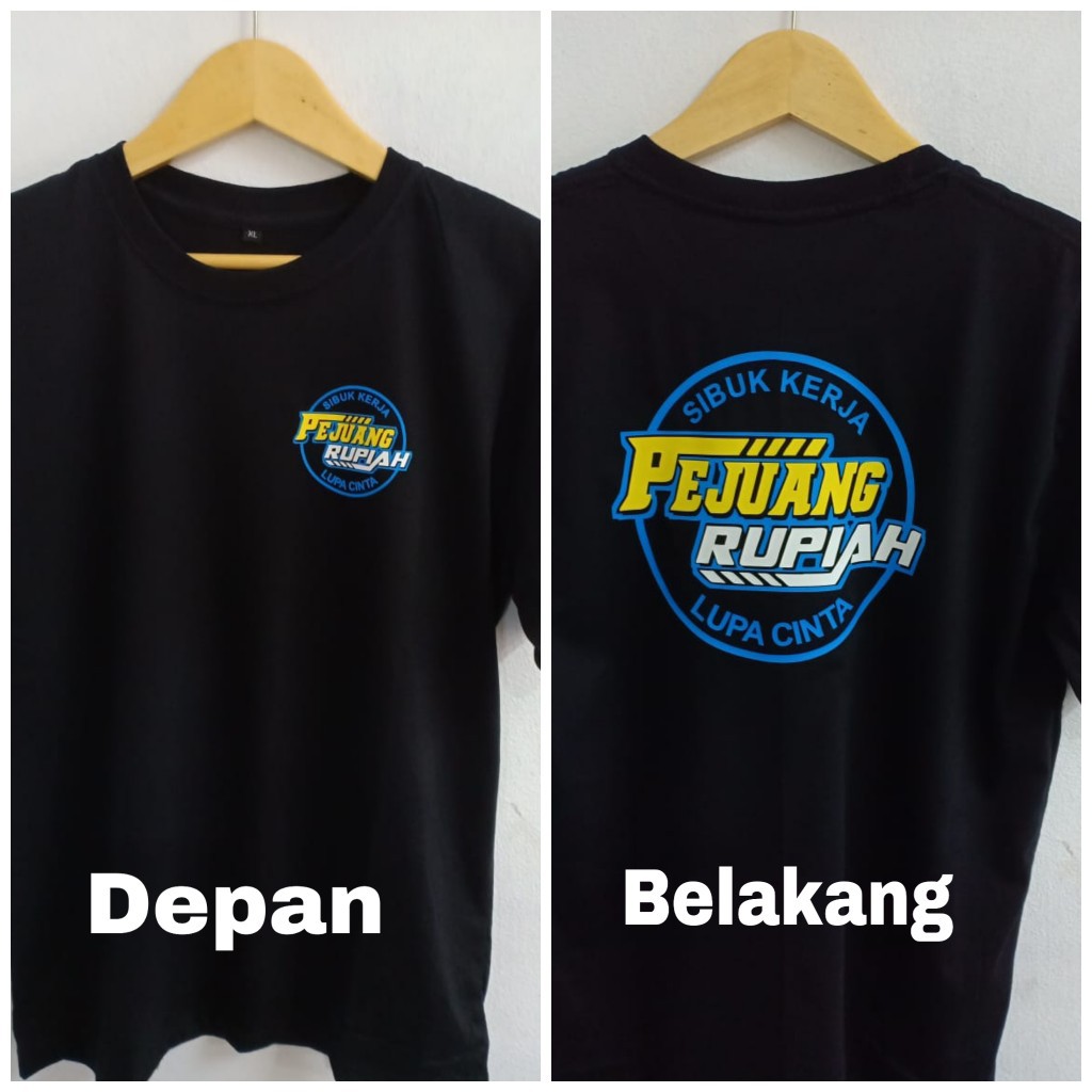 Detail Kaos Pejuang Rupiah Nomer 37