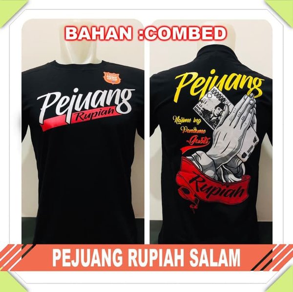 Detail Kaos Pejuang Rupiah Nomer 5