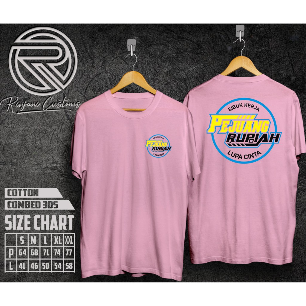 Detail Kaos Pejuang Rupiah Nomer 42