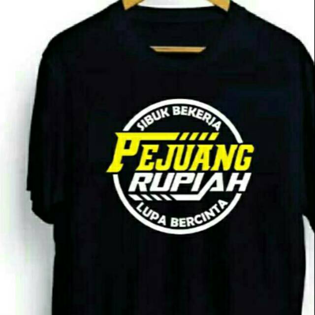 Detail Kaos Pejuang Rupiah Nomer 44