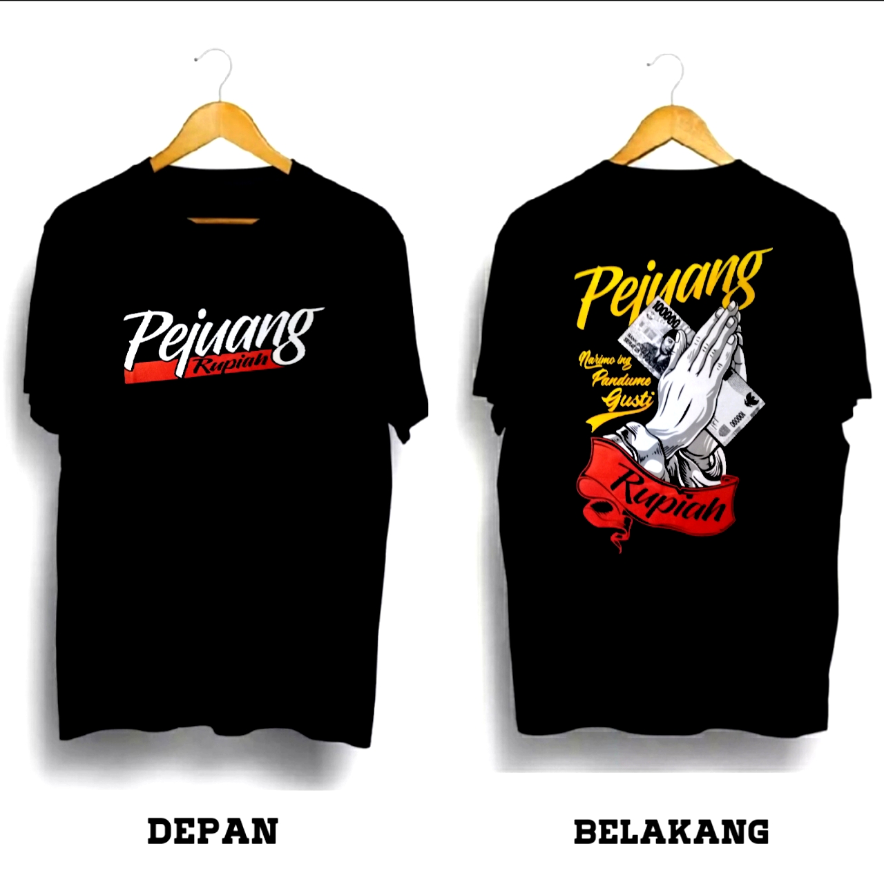 Detail Kaos Pejuang Rupiah Nomer 50