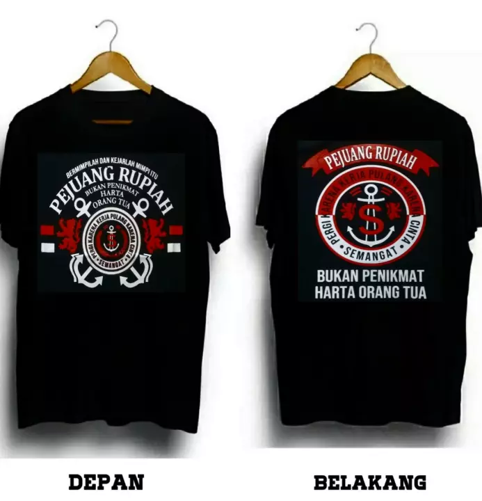 Detail Kaos Pejuang Rupiah Nomer 52